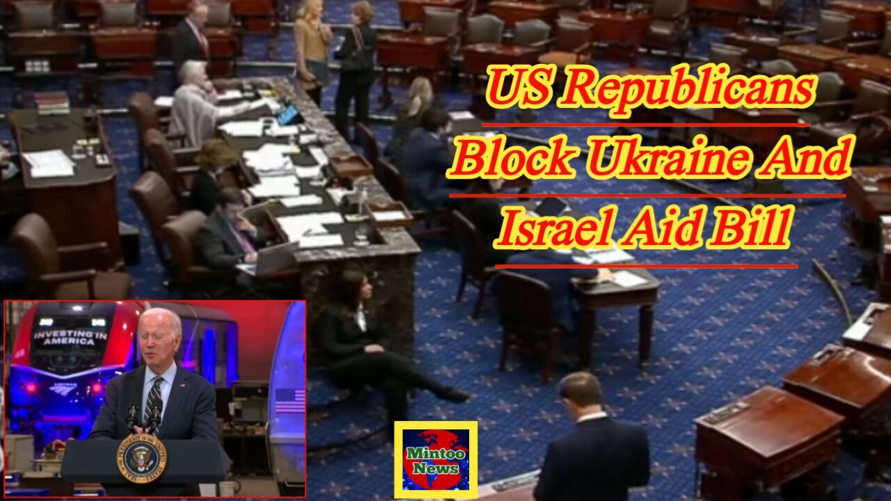 US Republicans block Ukraine and Israel aid bill