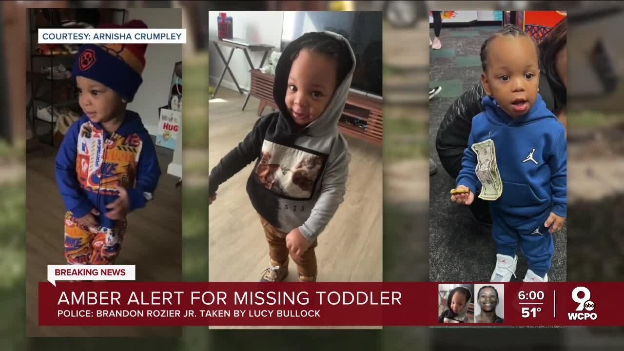 Amber Alert issued for Cincinnati toddler taken from babysitter