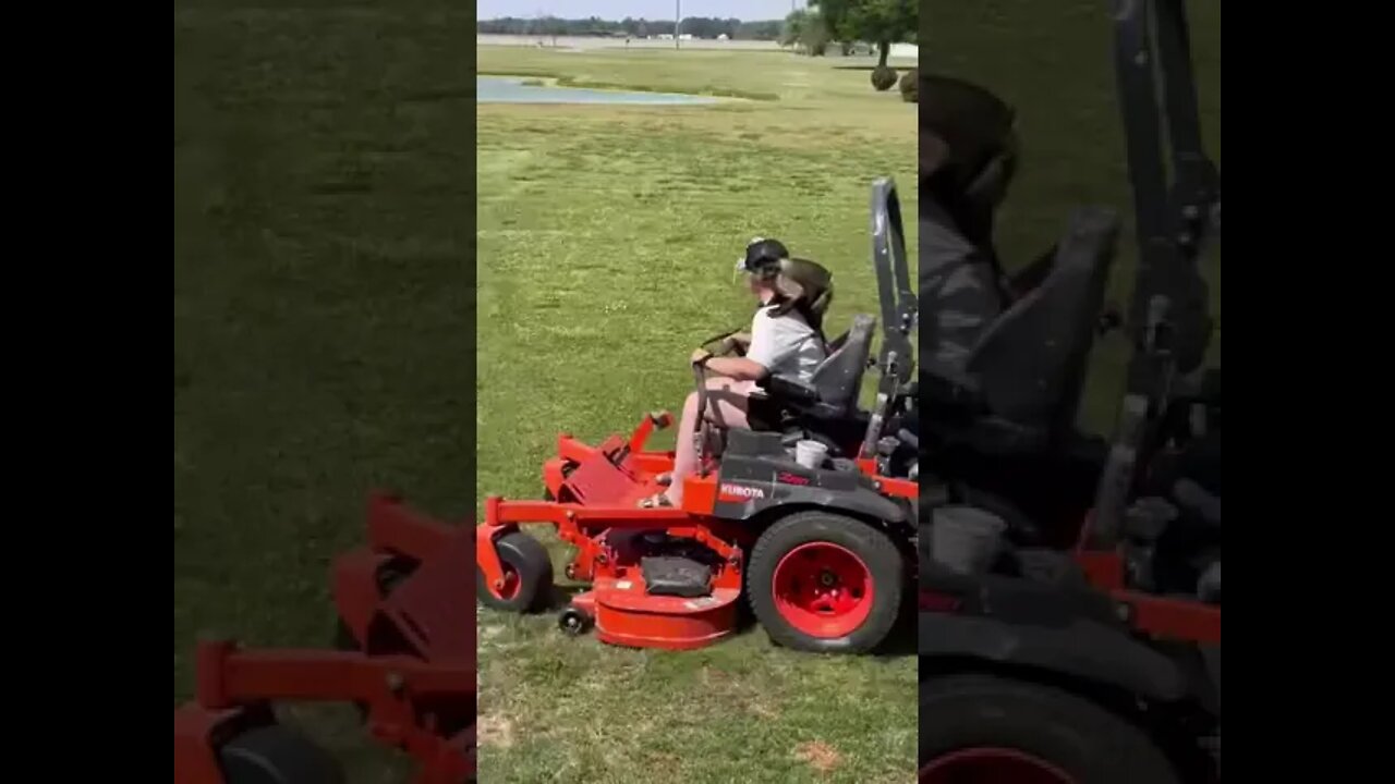 Cutting Grass Gaitlyn Rae Grass Cutting and Slushie today!!