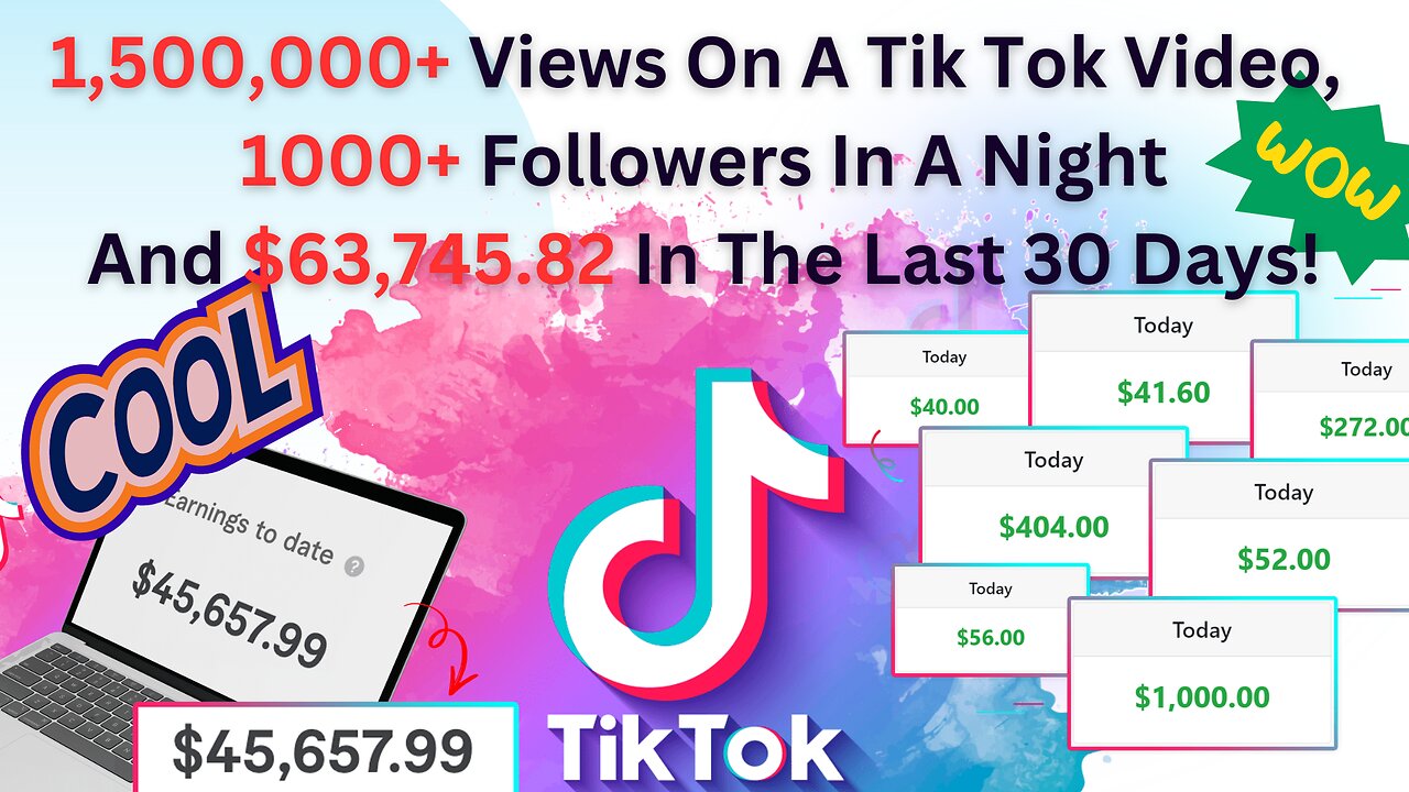 TikTok Revolution 1.5M Views & 63K in 30 Days