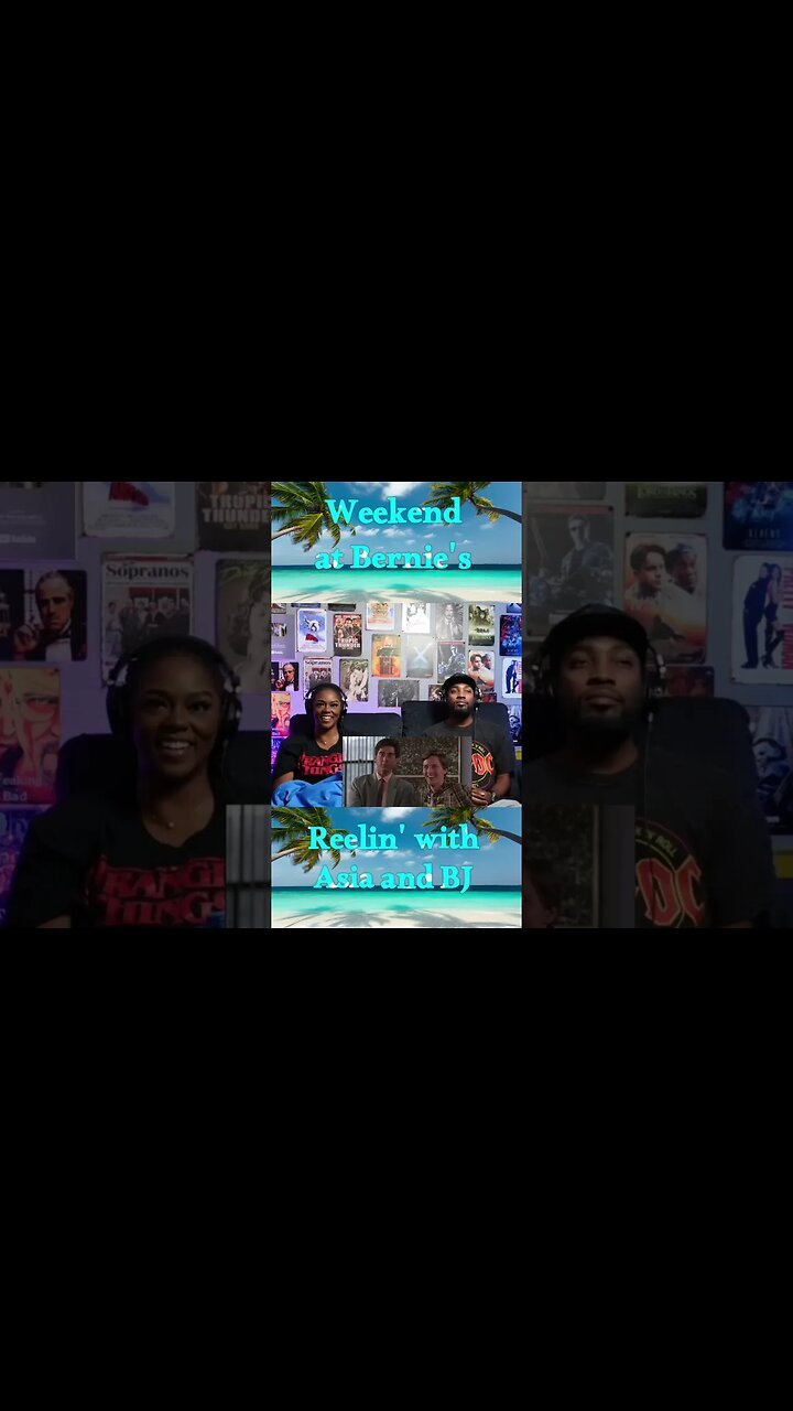 Weekend at Bernies #shorts #ytshorts #weekendatbernies #movies #reaction | Asia and BJ
