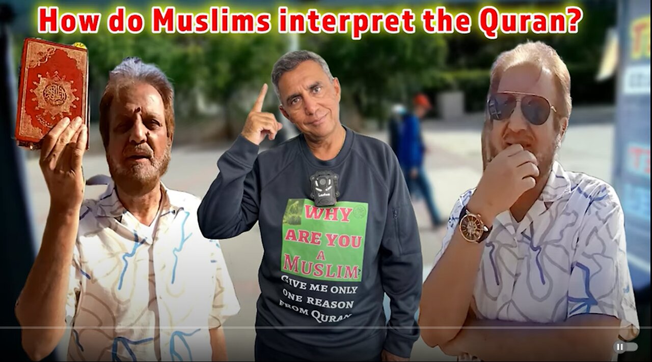 How do Muslims interpret the Quran?