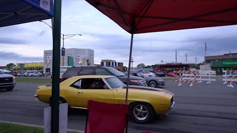 First Gen Camaro Burnout at Woodward Dream Cruise