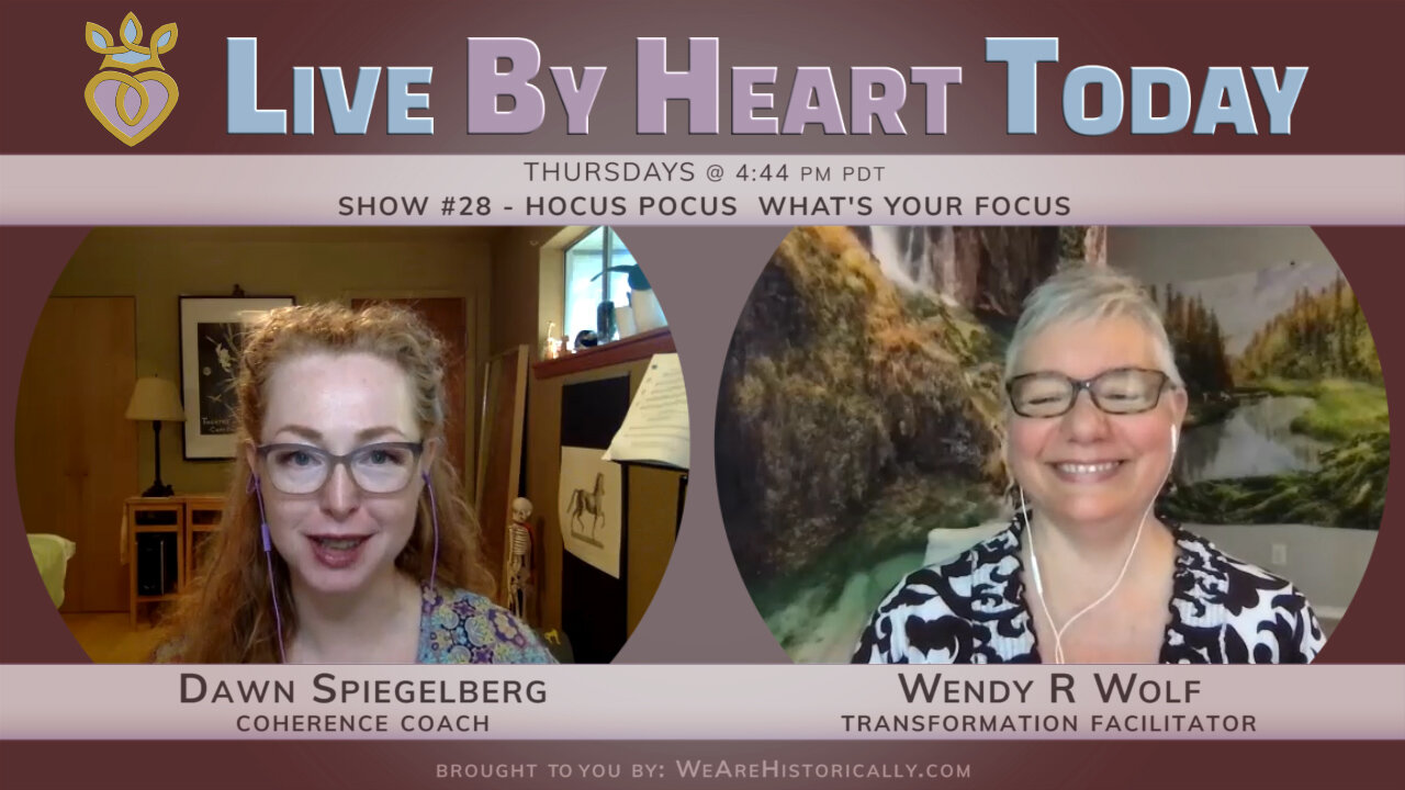 Hocus Pocus What's Your Focus | Live By Heart Today #28