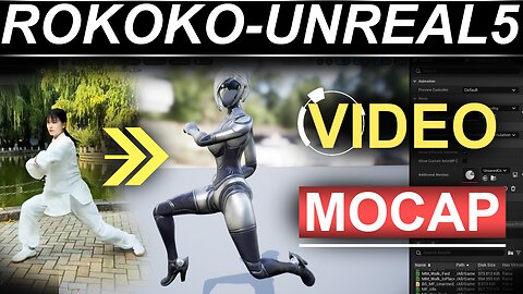 Rokoko Unreal 5 - Video Motion Capture (2 Minutes!!)