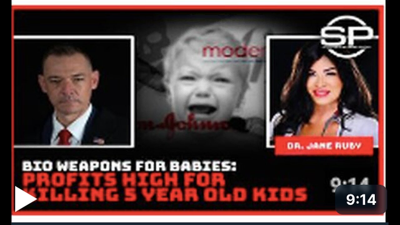 BIO WEAPONS FOR BABIES: PROFITS HIGH FOR KILLING 5 YEAR OLDS