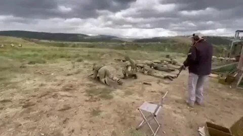 Combat training of volunteers of the Baikal battalion in Buryatia