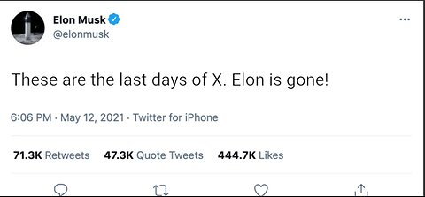 Elon is gone. Last days of X