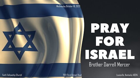 Pray For Israel