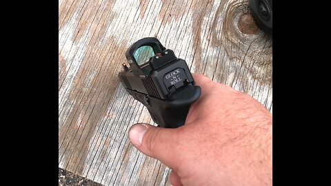 Glock 17 Brownell's RMR Slide - Back at the Range