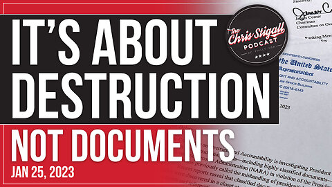 It's About Destruction, Not Documents