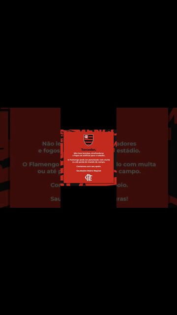 NÃO LEVE BOMBA PARA O ESTÁDIO!!!