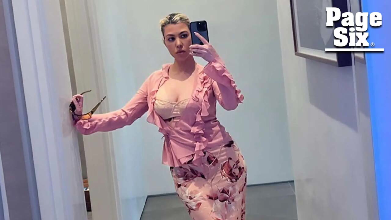 Kourtney Kardashian trolled for giving 'grandma vibes' with Easter outfit