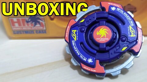 Abrindo A-123 GAIA DRAGOON MS (Metal Spike) | Bakuten Shoot Beyblade HMS | Unboxing, Análise e Teste