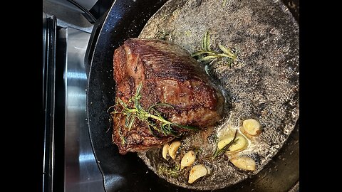 Cooking a Beef Picanha with my son