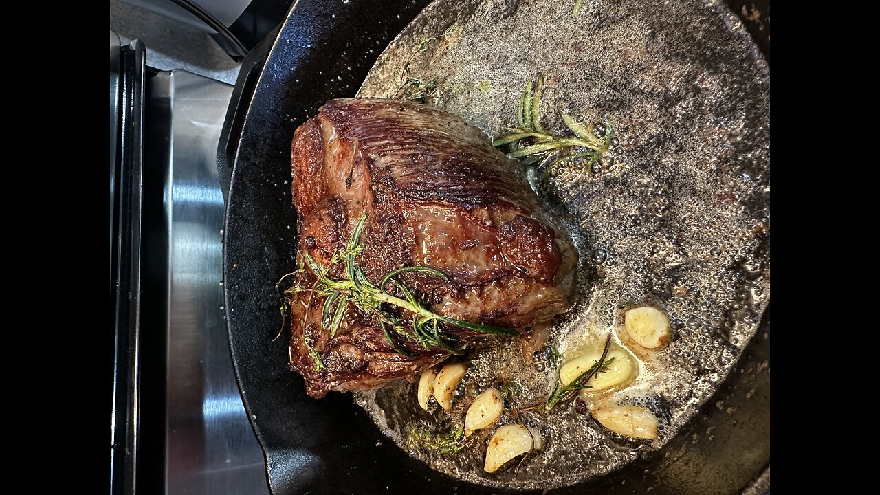 Cooking a Beef Picanha with my son