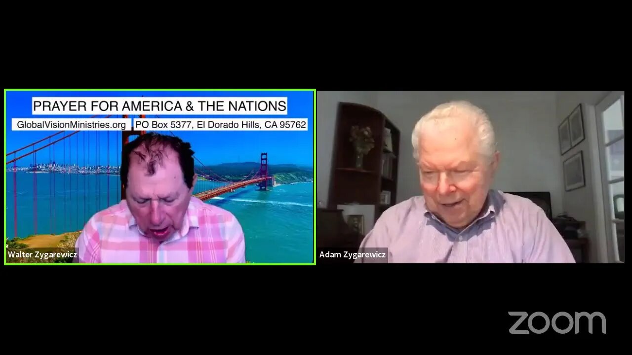PRAYER FOR AMERICA & THE NATIONS Live with Walter Zygarewicz