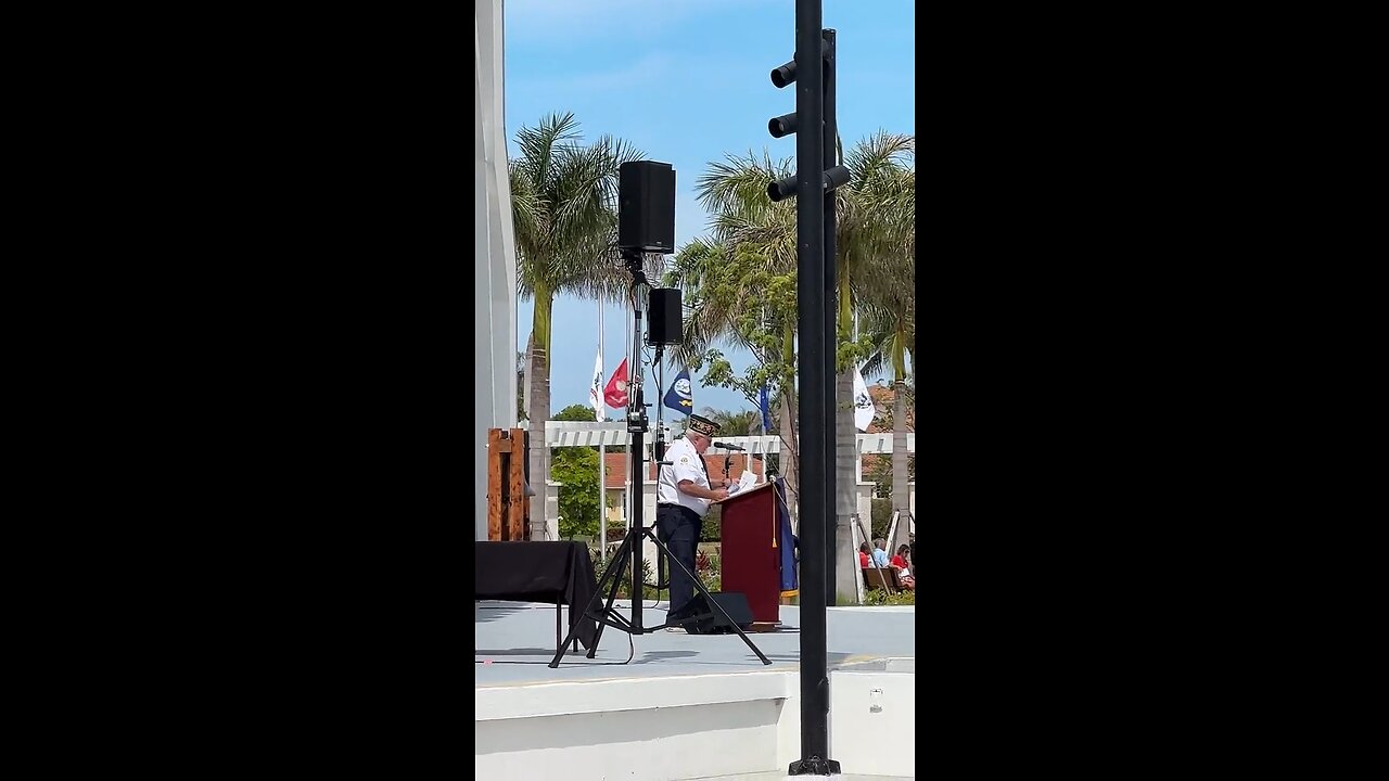 Livestream Clip - Memorial Day Service PT 3 #UltimateSacrifice #Veteran #MemorialDay #VeteransPark