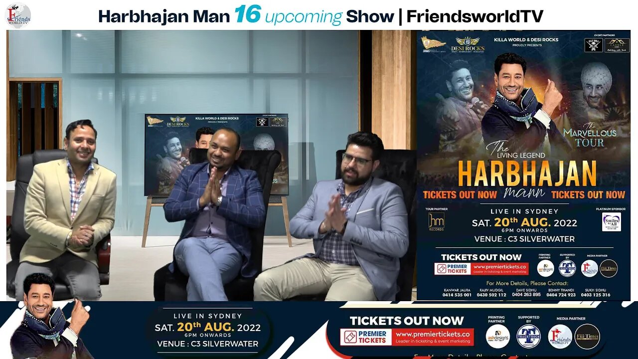 Harbhajan Mann Show in Australia | FriendsworldTV