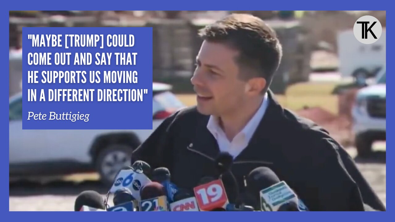 Buttigieg Calls on Trump to Support Reversing Train Deregulation That 'Happened Under His Watch'