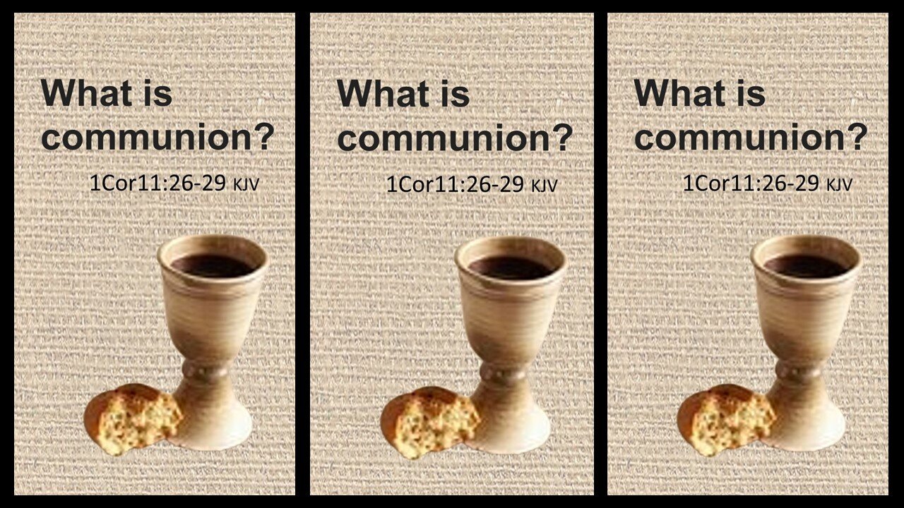 COMMUNION | One little ceremony with significant meaning! | DAILY DOSE OF ENDTIME PROPHECY