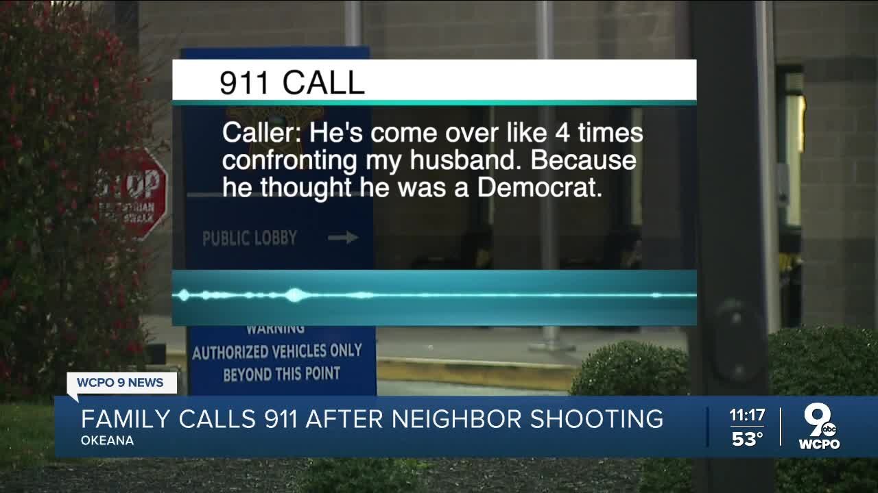 911 caller: Neighbor killed husband because 'he thought he was a Democrat'