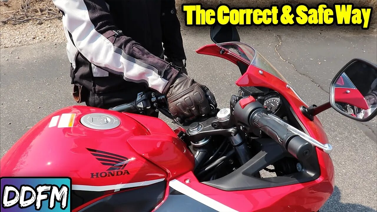 Online Motorcycle Class: How To Turn On A Motorcycle