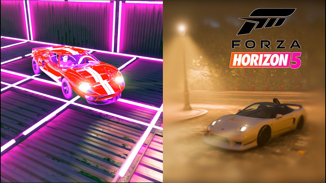 Japan, Neon Lights, Aircraft Carrier | Forza Horizon 5 Event Lab