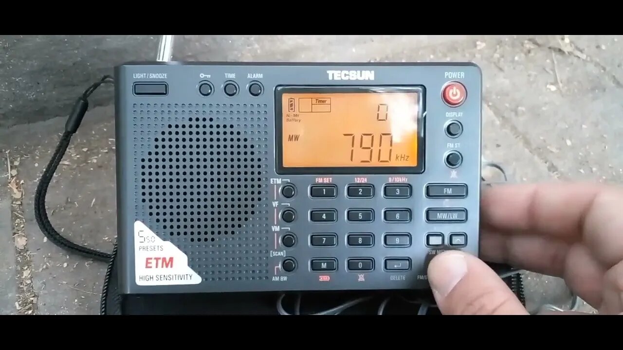 Sintonizando radios de onda corta