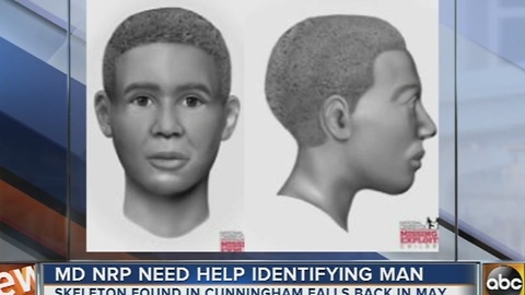 Police release sketches of skeleton found near Cunningham Falls State Park