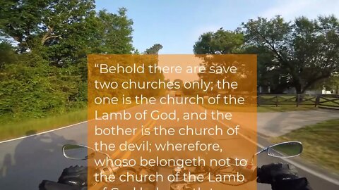 Church of the Lamb (Freedom) vs. Church of the Devil (Control)