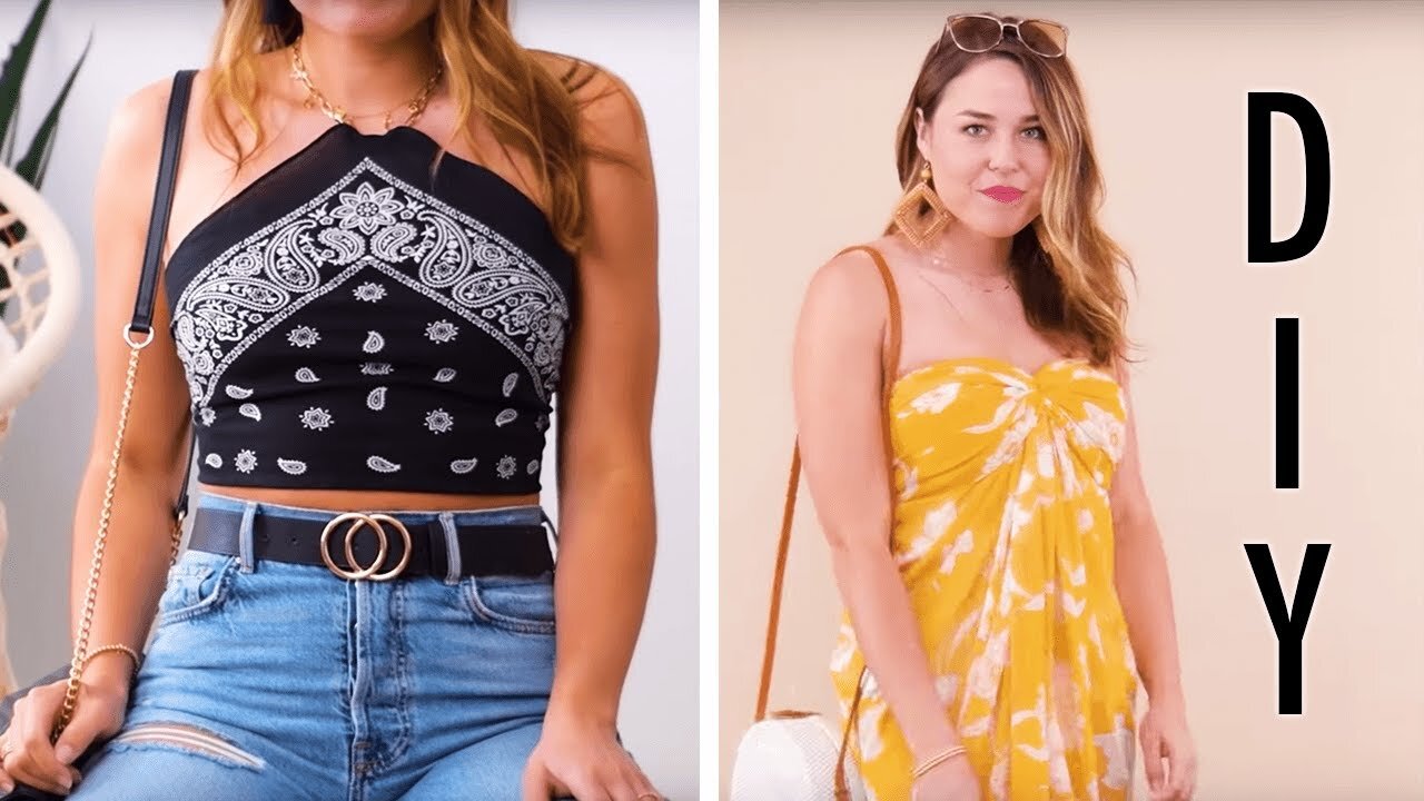10 DIY Scarf Outfit Hacks_ _ Quick and Creative Scarf Outfit Ideas by Blossom