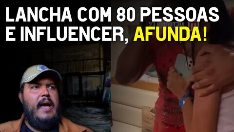 ISSO ACABOU DE ACONTECER EM BRASÍLIA (LANCHA COM INFLUENCER)