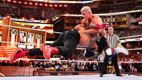 Roman Reigns vs Cody Rhodes WrestleMania 39 Night 2 Highlights