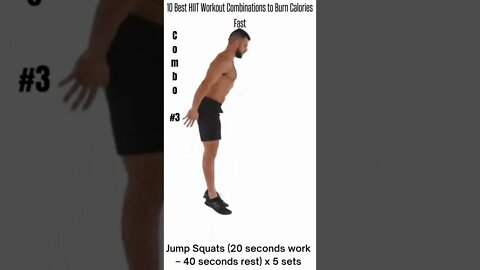 10 Best HIIT Workout Combinations to Burn Calories Fast #shorts