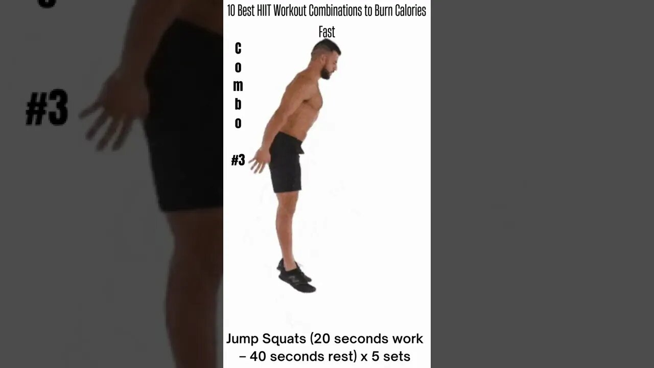 10 Best HIIT Workout Combinations to Burn Calories Fast #shorts