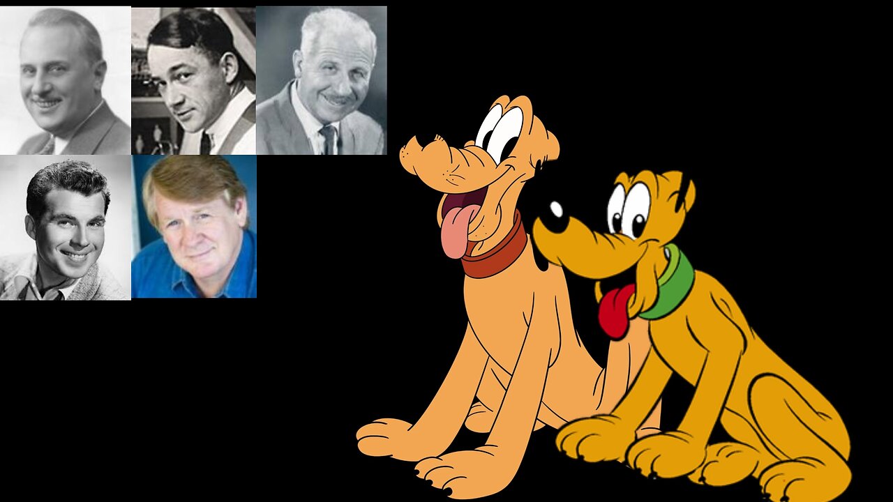 Animated Voice Comparison- Pluto (Disney)
