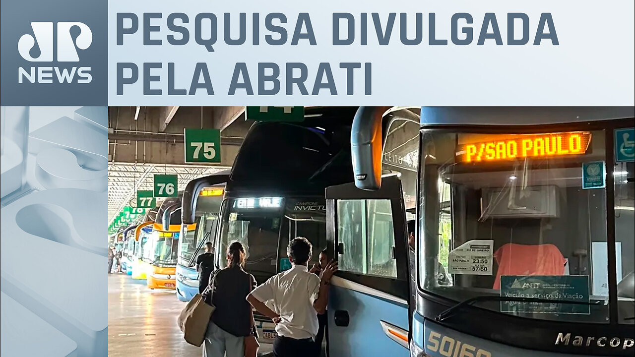 Mais de 70% dos passageiros estão satisfeitos com viagens de ônibus interestaduais