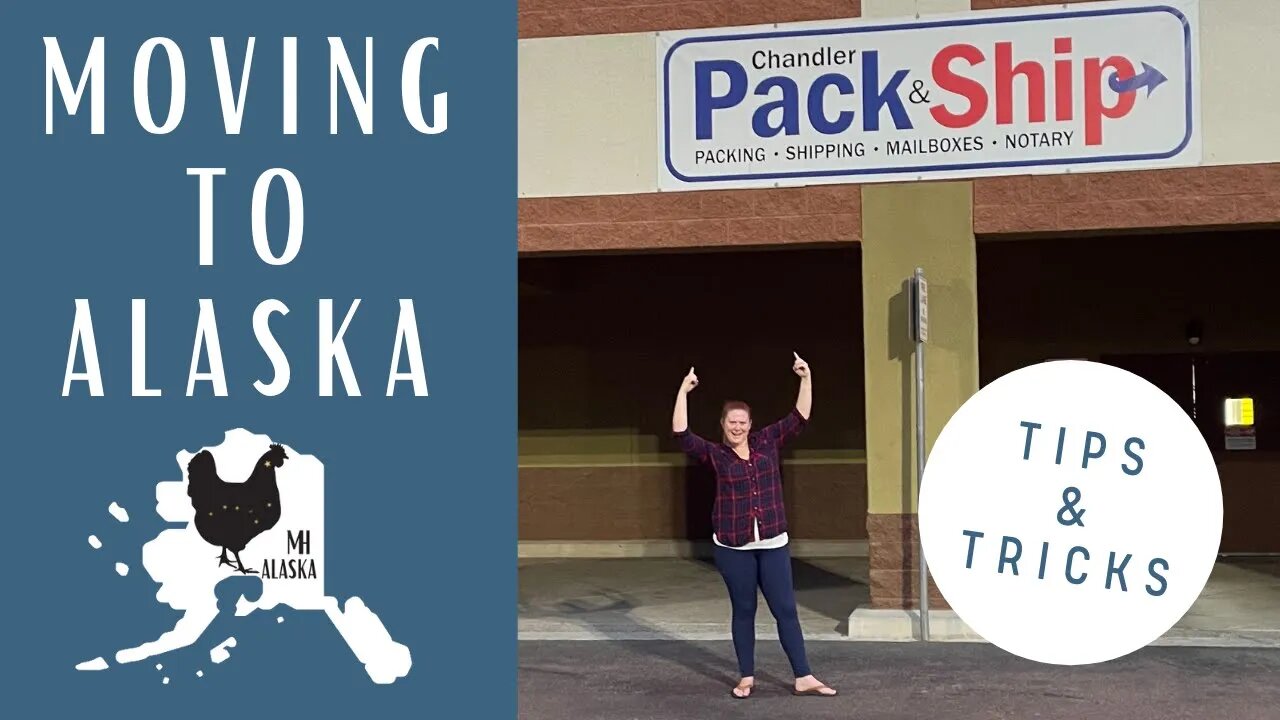 Moving to Alaska. Tips and tricks to move a large family 3,000 miles. Arizona to Alaska in August!