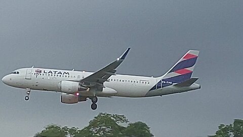 Airbus A320 PR-TYO coming from Brasília to Manaus