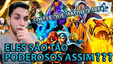 [Eles são tão poderosos assim??] REACT Almirantes Trap⚓(One Piece) | PeJota*