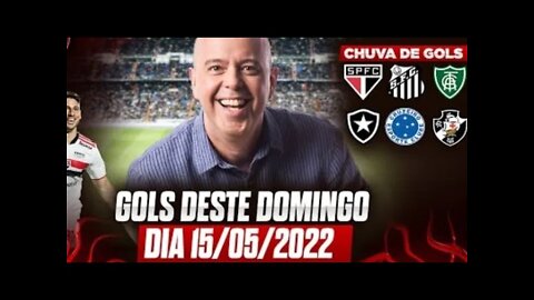 TODOS OS GOLS DESTE DOMINGO 15/05/2022 GOLS DO BRASILEIRÃO SÉRIE A, B e C