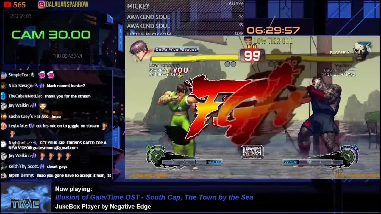 Dale Wilson been Trolled by Godlike Oni in Sf4 [LowTierLuv Reupload]