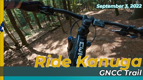 Mountain Biking at Ride Kanuga in North Carolina (GNCC Trail)