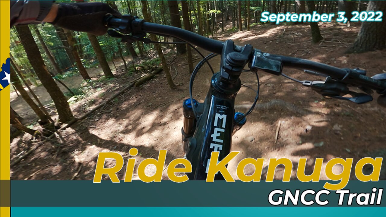 Mountain Biking at Ride Kanuga in North Carolina (GNCC Trail)