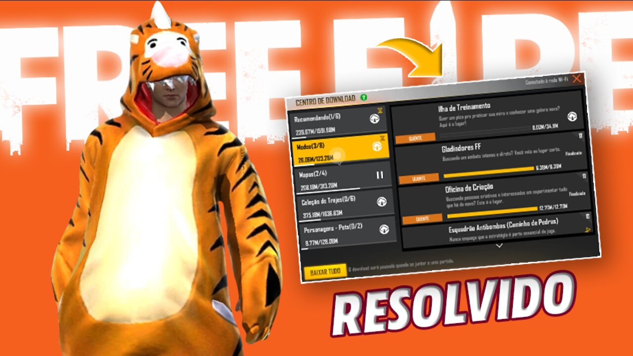 RESOLVIDO!! Erro Pacote de Expansão do Free Fire Não Baixa - LPLAYER