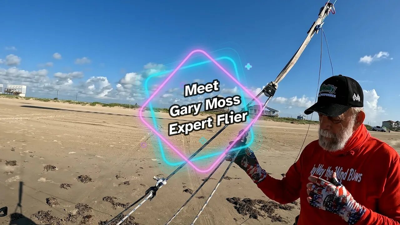 Meet Gary Moss Expert Kite Flier - Kites Take Flight 2022 by Inspirational Crossroads