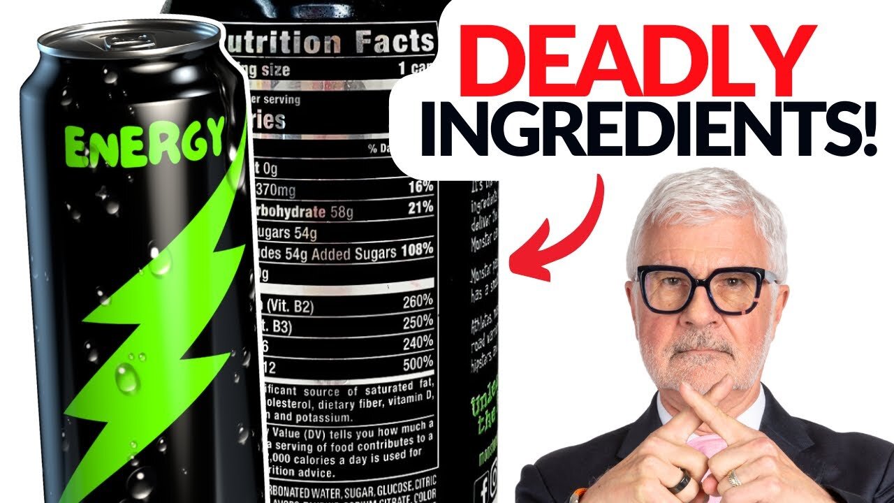 Dr. Gundry EXPOSES the Dark Side of Energy Drinks