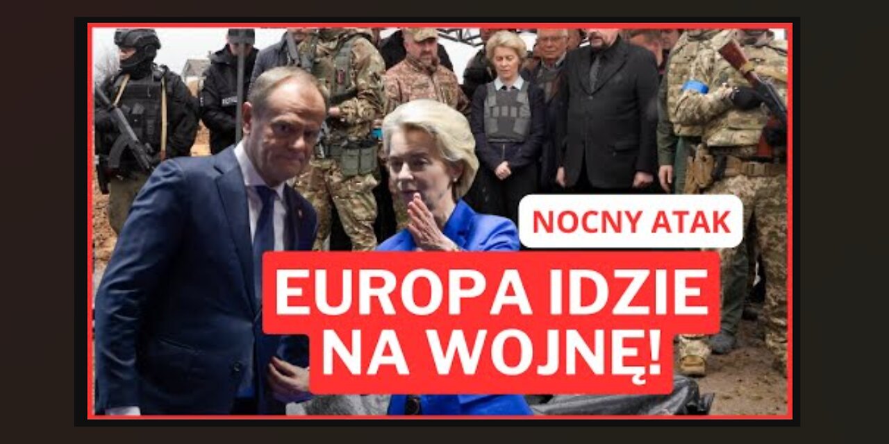 ALARM: Europa na progu wojny? Nocny atak na Kijów