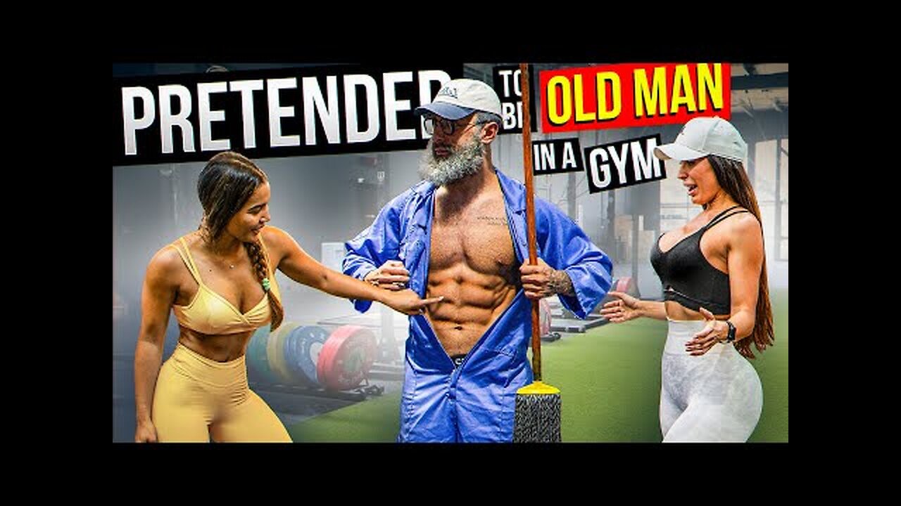 Elite Powerlifter Pretended to be an OLD MAN CLEANER | Anatoly GYM PRANK